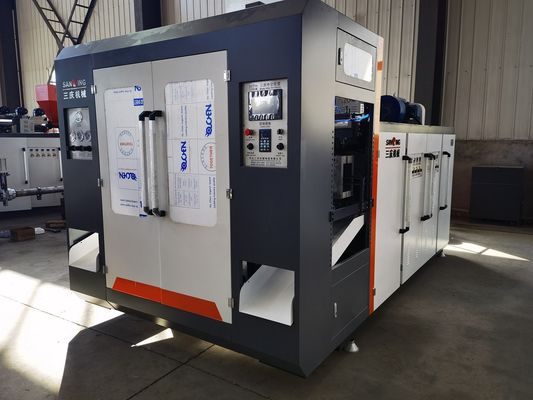 HDPE-Flaschen-Produktionsmaschine 400 PC/HR der Sanqing-Doppelt-Stations-3000ml