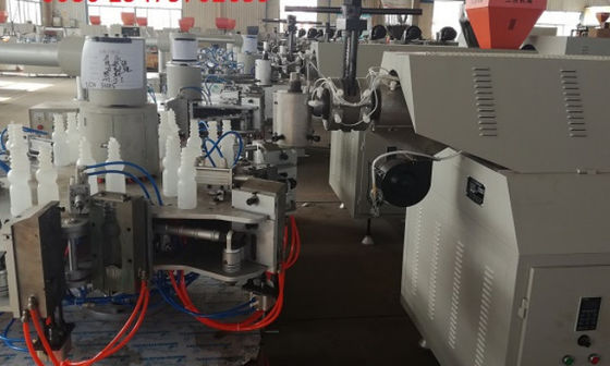 LDPE Stations-PVC-Flaschen-Herstellung der 1 Liter-Blasen-Maschinen-2000kg 8