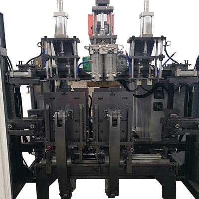 PET ISO9001 hydraulische Formteil-Maschine L/D 25/1 2 Hohlraum PET Schlag