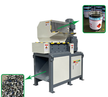 ISO9001 zusätzliche Metallabfall-Zerkleinerungsmaschinen-Maschine 300kg/H der Maschinen-3kW