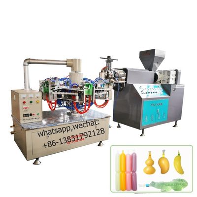LDPE-Eis Lolly Tube Automatic Bottle Blowing bearbeitet HDPE 15kw 2 Station maschinell